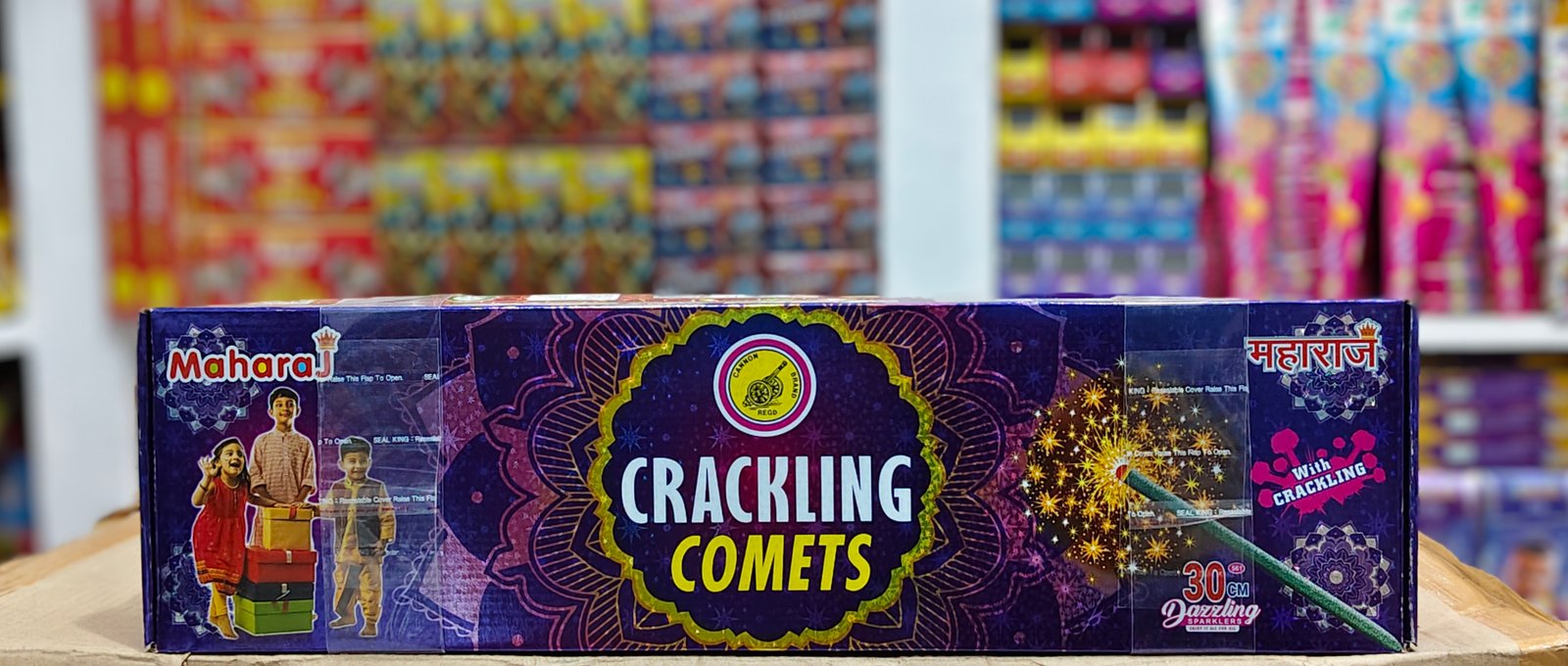 30 CM CRACKLING COMMETS